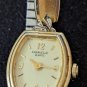 vintage Caravelle Bulova quartz watch Japan 46lo6 Ladies Gold color