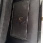 Pegi Paris Womens Black Leather Handbag With Gold Clasp