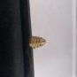 Pegi Paris Womens Black Leather Handbag With Gold Clasp