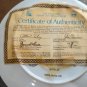 The Official 1980 Olympic Winter Games Plate Lake Placid NY with COA