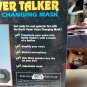 1995 Star Wars Darth Vader Power Talker Voice Changing Mask Breathing Sound
