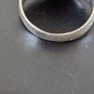 Vintage 925 Sterling Silver Black Onyx Ring Size 9