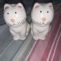 Two Cat Salt And Pepper Shakers
