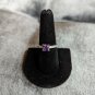 Purple Amethyst 925 Silver Ring Gift  Size 8