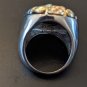 Stainless Steel Size 9 Wide Band Large Ring