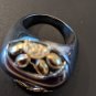 Stainless Steel Size 9 Wide Band Large Ring