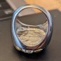 Stainless Steel Size 9 Wide Band Large Ring