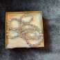 Vintage Avon Classic Baroque Necklace 24" Grey, in Box, made in Japan