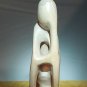 African Sand Stone Hand Carved Sculpture Made In Kenya 10" tall