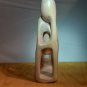 African Sand Stone Hand Carved Sculpture Made In Kenya 10" tall