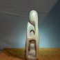 African Sand Stone Hand Carved Sculpture Made In Kenya 10" tall
