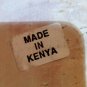 African Sand Stone Hand Carved Sculpture Made In Kenya 10" tall