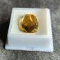 17.75 Ct Cushion Cut Fancy Golden Citrine Loose Gem 20x15mm