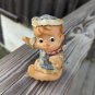 ORIGINAL VINTAGE 1965 LIMMER TOYS DANCING GIRL DOLL FIGURE W GERMANY HUMMELWERK