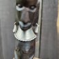 A Leo Product Vintage Genuine Hand Carved African Girl Figurine 6" Made In Kenya