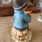 Vintage 50's Arnart Sitting Boy Playing Violin Made In Japan Hand Painted