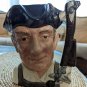 Vintage 1962 Royal Doulton Character Jug "Gunsmith Of Williamsburg" D6580 7.5"