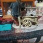 Fruit Cart Vendor Ceramic Figurine