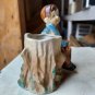 Vintage One Shoe Young Boy Porcelain Figurine Made In Occupied Japan