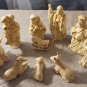 Vintage Nativity Set 8 Figurines