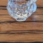 Signed Zoo Crystal Bear miniature Figurine Holding I Love AT&T Sign  1" x 2"