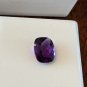 Four Matching Purple African Amethyst Gems Cushion Cut 10x8mm Each 10.85 Cts TW