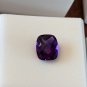 Four Matching Purple African Amethyst Gems Cushion Cut 10x8mm Each 10.85 Cts TW
