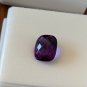 Four Matching Purple African Amethyst Gems Cushion Cut 10x8mm Each 10.85 Cts TW
