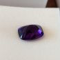 Four Matching Purple African Amethyst Gems Cushion Cut 10x8mm Each 10.85 Cts TW
