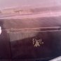 Vintage Pegi Paris Brown Womens Handbag With Crystal Charm