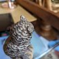 Vintage Asian Beautiful Stone Owl On Perch