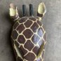 vintage African Giraffe Wall Mask