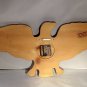 Strings N Things Wood Eagle Wall Clock