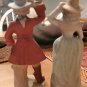 Vintage Hadson made in Occupied Japan Lady and Gentleman Tipping Hats Figurines