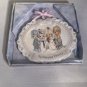 enesco precious moments My Cherished Perents porcelain Wedding Ornament