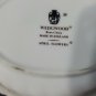 WEDGWOOD APRIL FLOWERS HANDLED CANDY NUT BASKET BONE CHINA MADE IN ENGLAND
