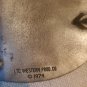 Vtg WESTERN PROD CO 1974 Silver Toned Engraved Belt Buckle W/Horse