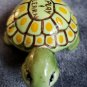Miniature Porcelain Animal Figurines Turtle And Piglet