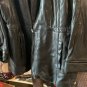 Vintage Black Tiboa leather men's jacket XL