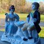 Colonial Couple Porcelain Figurine
