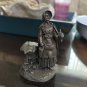 Vintage Franklin Mint Pewter Figurine THE STRAWBERRY GIRL Cries Of Olde London
