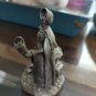 Vintage Franklin Mint Pewter Figurine THE STRAWBERRY GIRL Cries Of Olde London