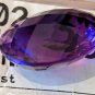 32.74 Cts Amethyst Stone Polished Oval Cut 24.01x19.98x12.55