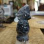 Marble Grey Owl On Block