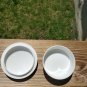 WEDGWOOD ROUND FLUTED BOX & LID - KUTANI CRANE - 3 3/4" Diam, in original box
