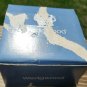WEDGWOOD ROUND FLUTED BOX & LID - KUTANI CRANE - 3 3/4" Diam, in original box
