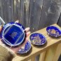 Lindner Kueps Bavaria Echt Cobalt Decorative Children wall Plates Set Of Four