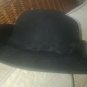 Vintage Complit S.R.L 100% Wool Ladies Fedora Hat Made In Italy Black