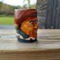 Vintage Ceramic Toby Mug Man W/Brown Nightcap Mini Mug W/Handle Made In Japan 3&acirc;��