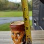 Vintage Ceramic Toby Mug Man W/Brown Nightcap Mini Mug W/Handle Made In Japan 3&acirc;��
